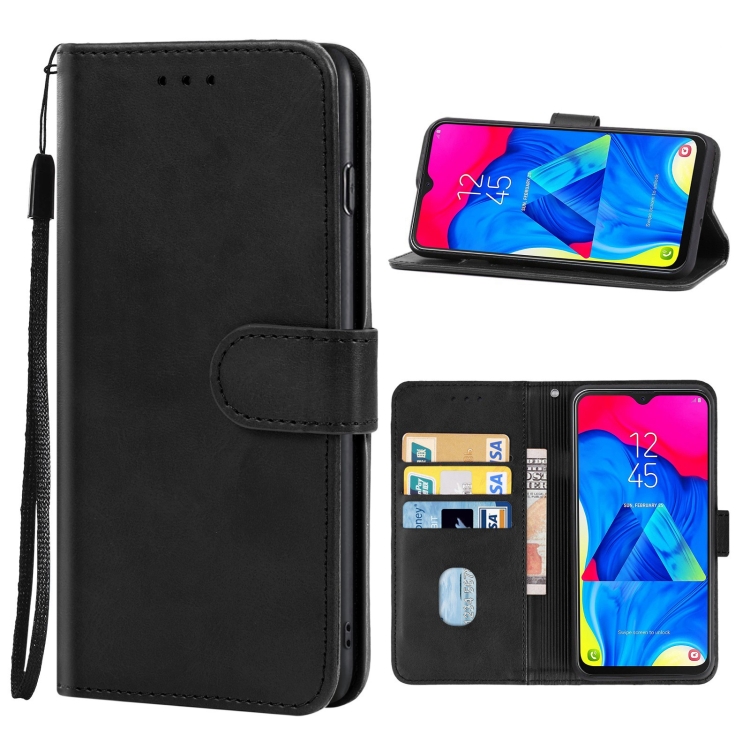 

Leather Phone Case For Samsung Galaxy M10(Black)