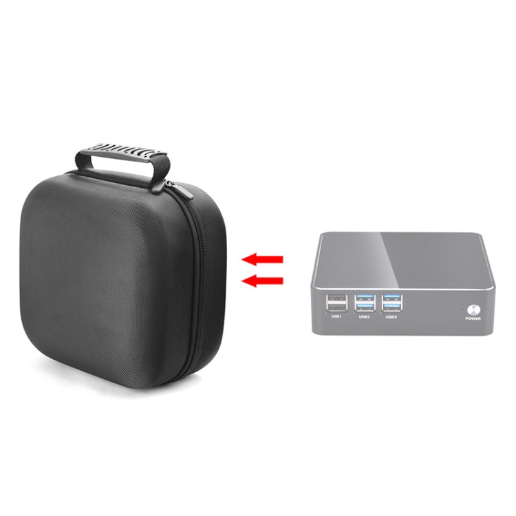 

For YINGCHI Mini PC Protective Storage Bag(Black)