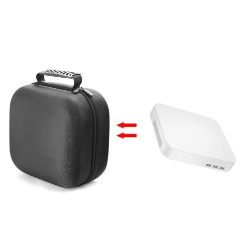 

For TIANHONG Q3-Ti7 Mini PC Protective Storage Bag(Black)