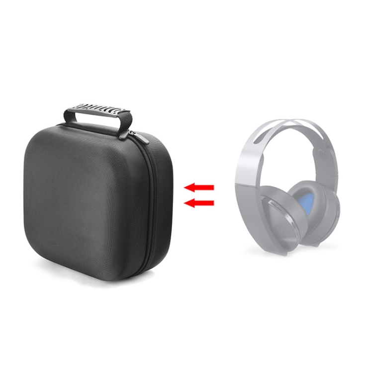 

For Sony PlayStation O3 Headset Protective Storage Bag(Black)