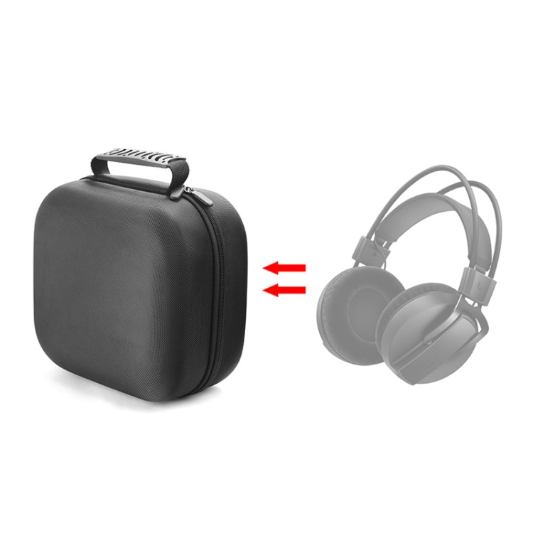 

For Pioneer HRM-7 Headset Protective Storage Bag(Black)