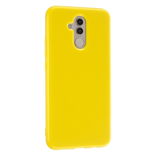 

For Huawei Mate 20 Lite / Maimang 7 2.0mm Thick TPU Candy Color Protective Case(Yellow)