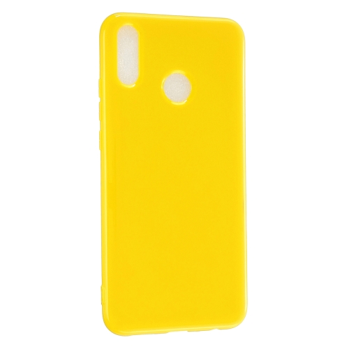 

For Huawei P30 Lite 2.0mm Thick TPU Candy Color Protective Case(Yellow)