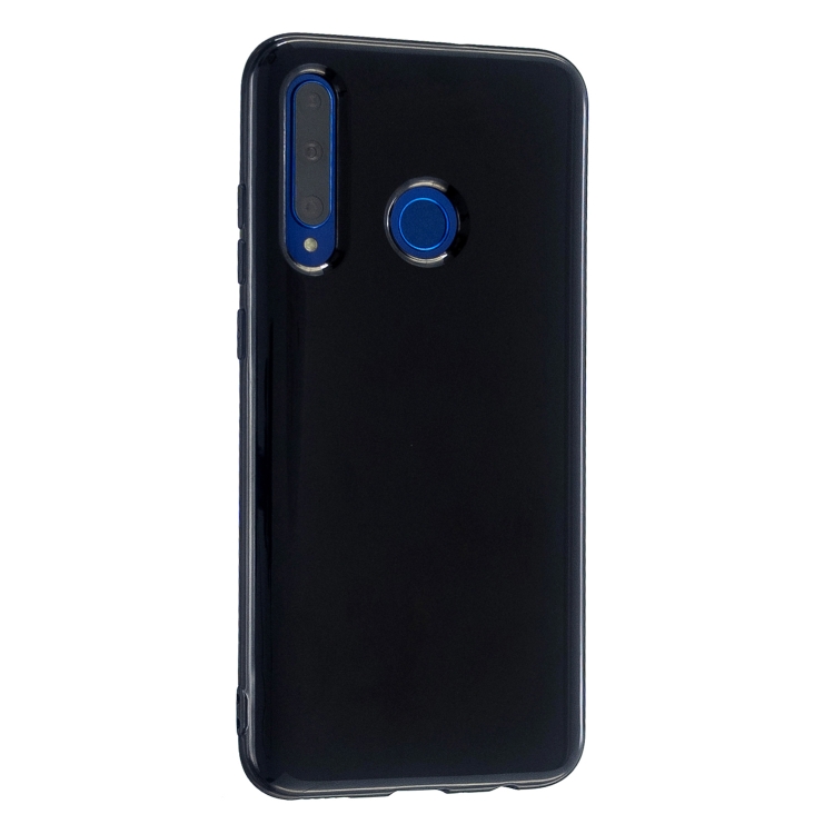 

For Huawei P Smart 2019 2.0mm Thick TPU Candy Color Protective Case(Black)