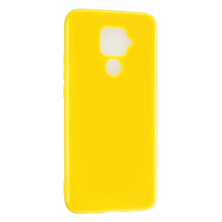 

For Huawei Mate 30 Lite 2.0mm Thick TPU Candy Color Protective Case(Yellow)