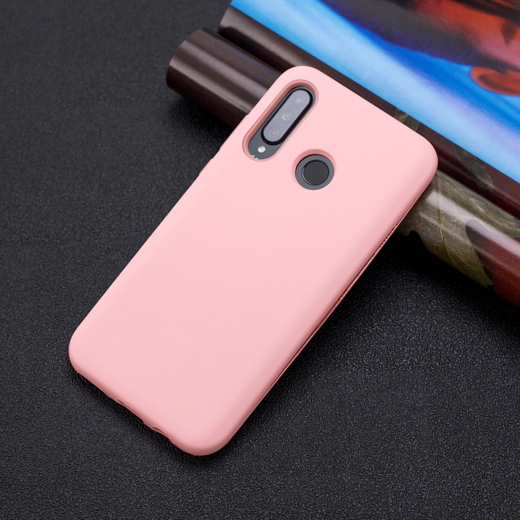 

For Huawei P30 Lite 3 in 1 Shockproof PC + Silicon Case(Pink)