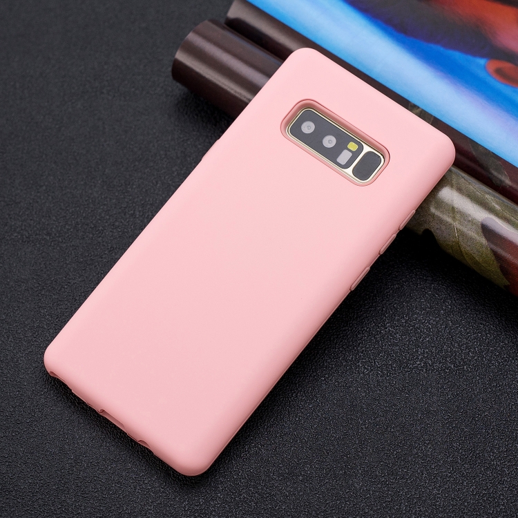 

For Galaxy Note8 3 in 1 Shockproof PC + Silicon Case(Pink)
