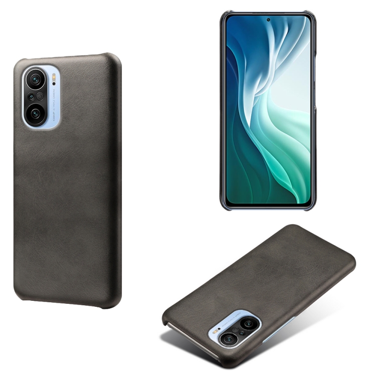 

For Xiaomi Mi 11i 5G Calf Texture PC + PU Phone Case(Black)