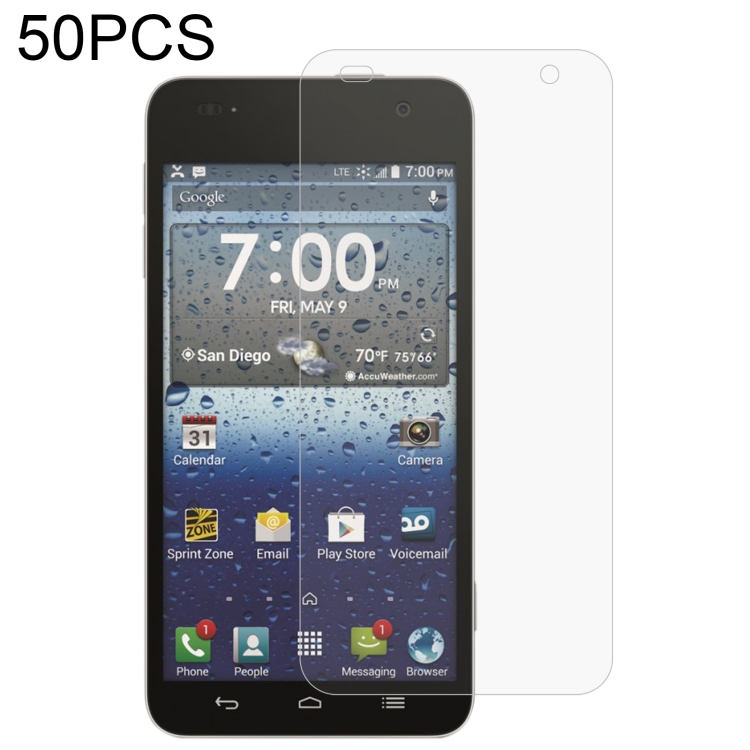 

50 PCS 0.26mm 9H 2.5D Tempered Glass Film For Kyocera Hydro Vibe