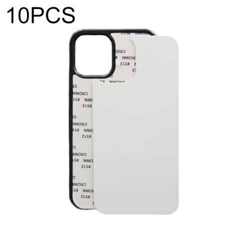 

10 PCS 2D Blank Sublimation Phone Case For iPhone 6 & 6s(Black)