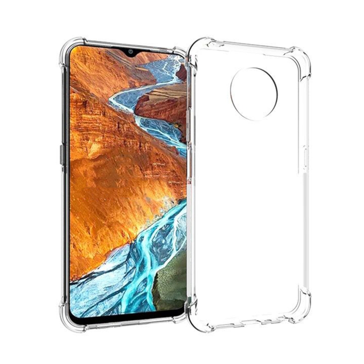 

For Nokia G300 5G Shockproof Non-slip Thickening TPU Phone Case(Transparent)