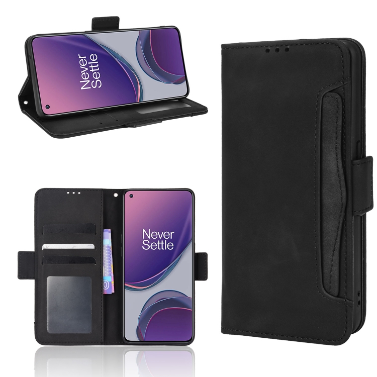 

For OnePlus Nord N20 5G Skin Feel Calf Pattern Leather Phone Case(Black)