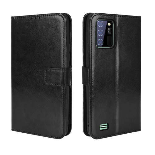 

For Oukitel C25 Retro Crazy Horse Texture Leather Phone Case(Black)