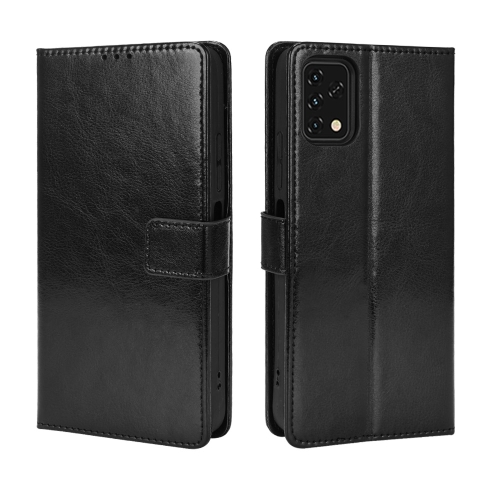 

For UMIDIGI Power 5S Retro Crazy Horse Texture Leather Phone Case(Black)