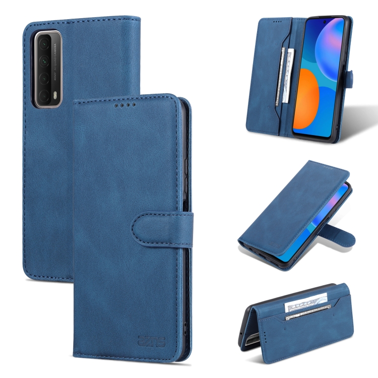 

For Huawei P smart 2021 / Enjoy 20 SE / Y7a AZNS Dream II Skin Feel Horizontal Flip Leather Case(Blue)