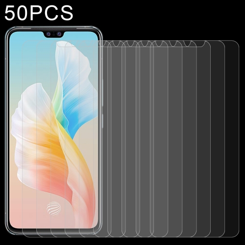 

50 PCS 0.26mm 9H 2.5D Tempered Glass Film For vivo S10 / S10 Pro