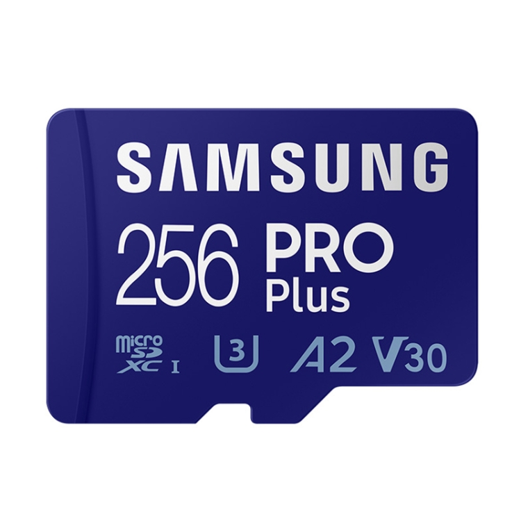 

Original Samsung PRO Plus Micro SD Memory Card (2021), Capacity:256GB(Blue)
