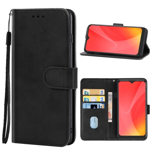 

Leather Phone Case For TCL L10 Pro(Black)