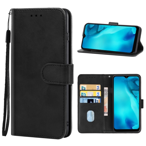 

Leather Phone Case For Doogee X93(Black)