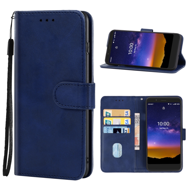 

Leather Phone Case For Nokia 2 V Tella(Blue)