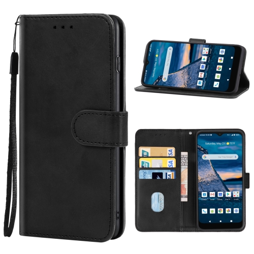 

Leather Phone Case For Nokia C5 Endi(Black)