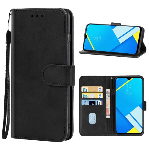 

Leather Phone Case For OPPO Realme C2s(Black)