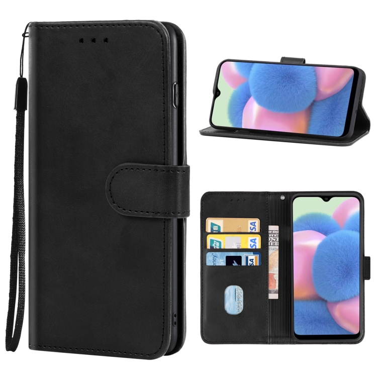 

Leather Phone Case For Samsung Galaxy A31s(Black)