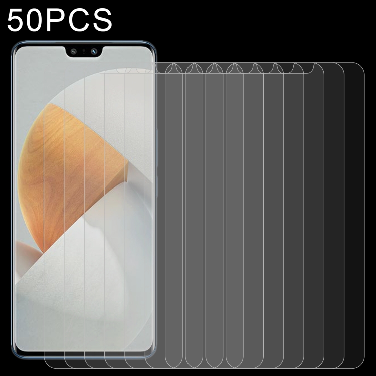 

50 PCS 0.26mm 9H 2.5D Tempered Glass Film For vivo S12 Pro