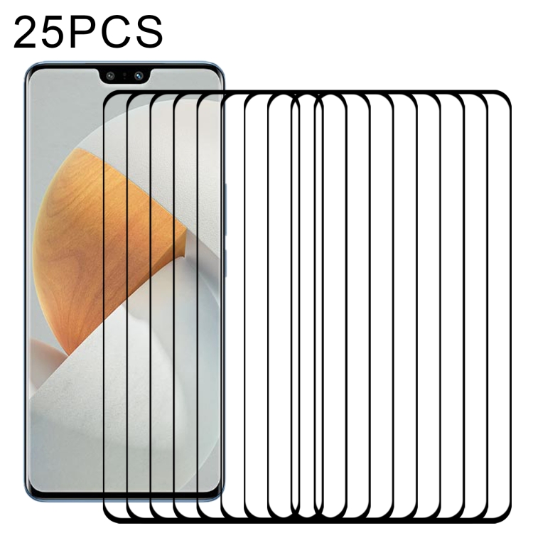 

25 PCS Full Glue Cover Screen Protector Tempered Glass Film For vivo S12 Pro