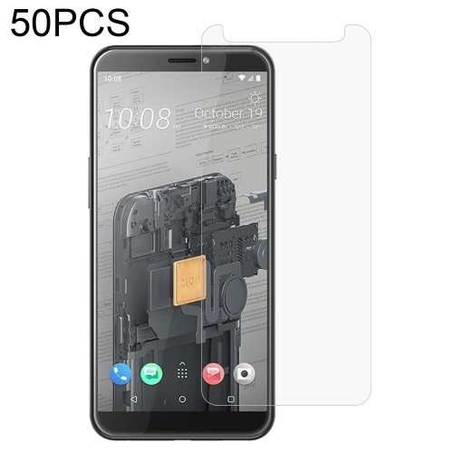 

50 PCS 0.26mm 9H 2.5D Tempered Glass Film For HTC Exodus 1s