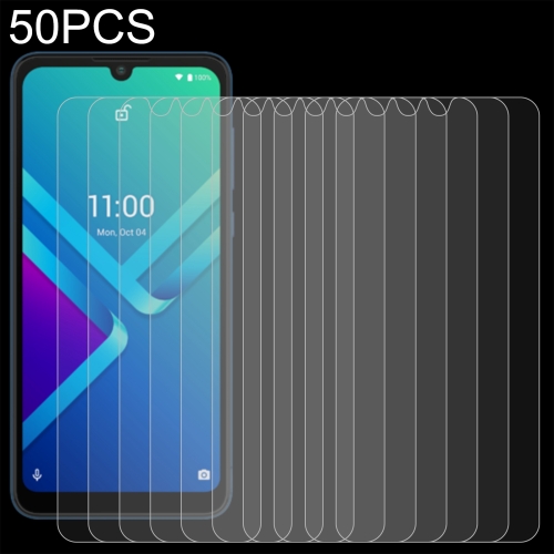 

50 PCS 0.26mm 9H 2.5D Tempered Glass Film For Wiko Y82