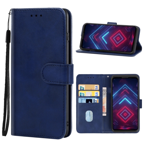 

Leather Phone Case For DOOGEE V20 5G(Blue)