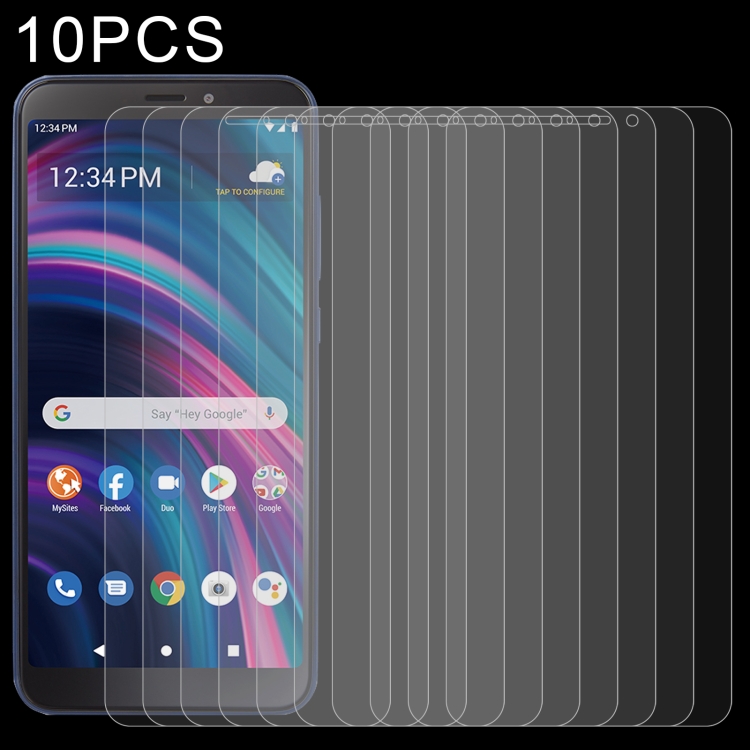 

10 PCS 0.26mm 9H 2.5D Tempered Glass Film For BLU View 3