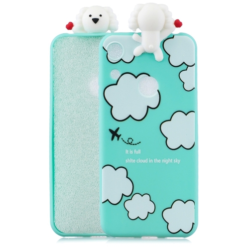 

For Huawei Honor 8A Shockproof Cartoon TPU Protective Case(Clouds)