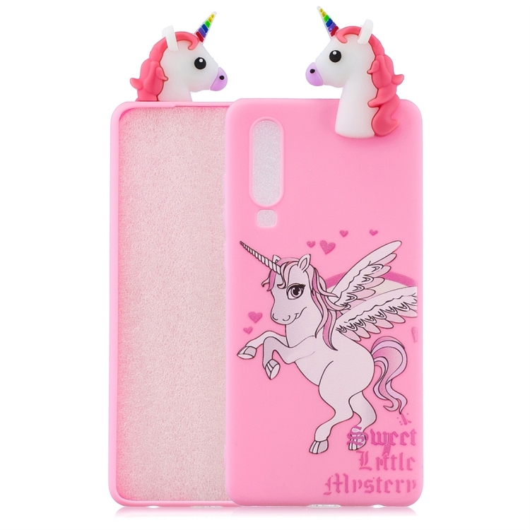

For Galaxy A70 Shockproof Cartoon TPU Protective Case(Unicorn)
