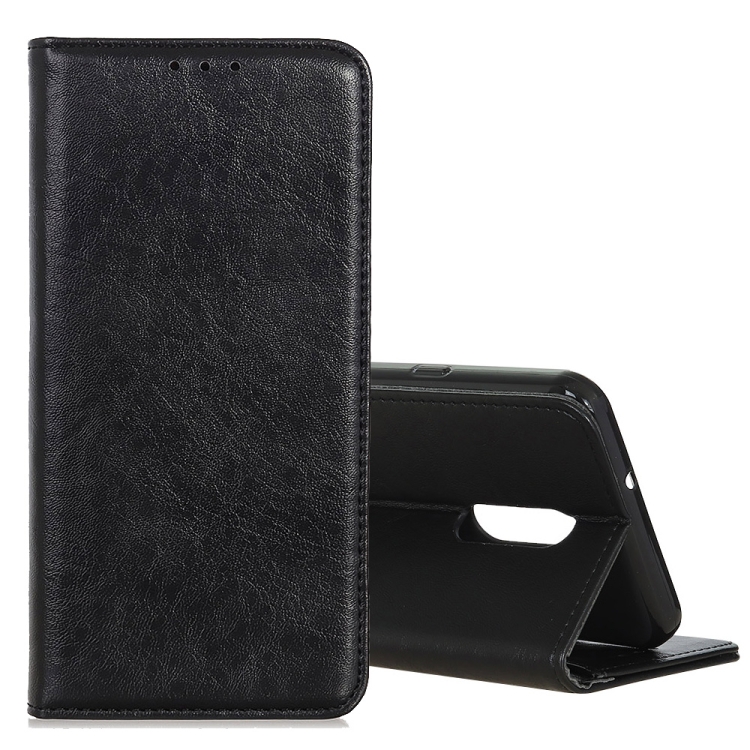 

For Xiaomi Redmi K30 Magnetic Retro Crazy Horse Texture Horizontal Flip Leather Case with Holder & Card Slots(Black)