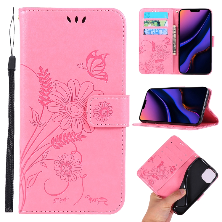 

For iPhone 11 Pro Max Ant Dating Series Mobile Phone Leather Case with Stand & Card Slot & Wallet(Pink)