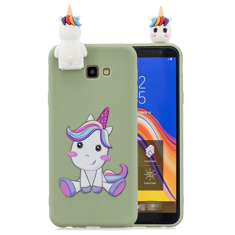 

For Galaxy A5 (2017) Cartoon Shockproof TPU Protective Case with Holder(Unicorn)