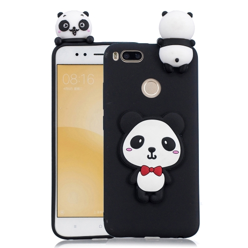 

For Xiaomi Mi 5X / A1 3D Cartoon Pattern Shockproof TPU Protective Case(Red Bow Panda)