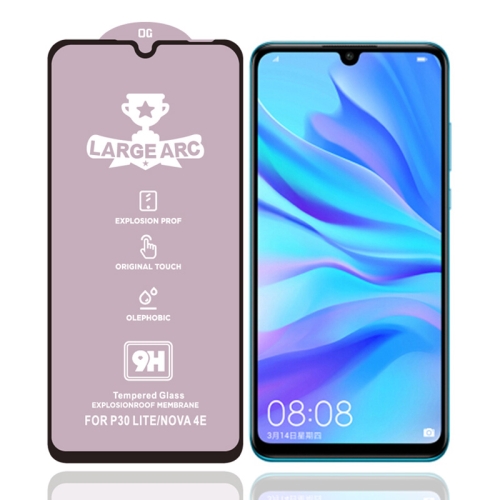 

For Huawei nova 4e 9H HD High Alumina Full Screen Tempered Glass Film