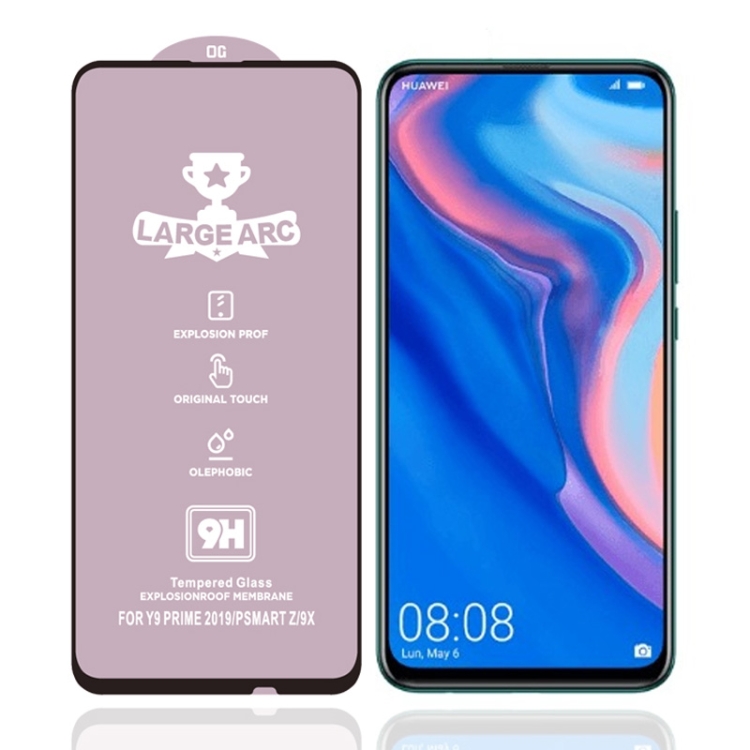 

For Huawei P Smart Z 9H HD High Alumina Full Screen Tempered Glass Film
