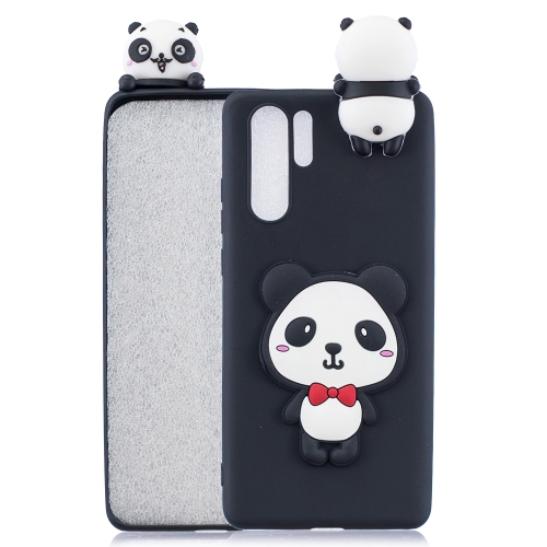 

For Galaxy Note 10+ 3D Cartoon Pattern Shockproof TPU Protective Case(Red Bow Panda)