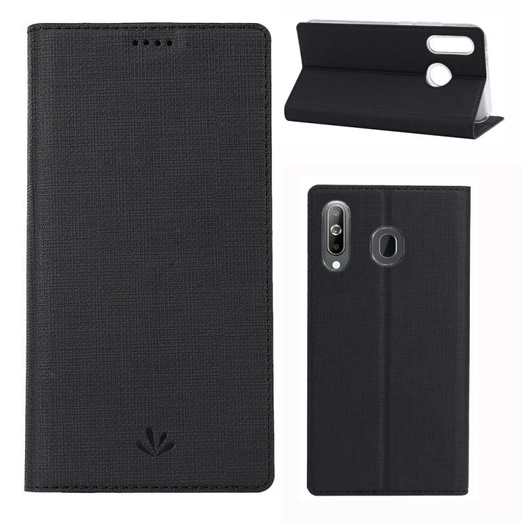 

For Huawei Honor 9X & Honor 9X Premium ViLi Fingerprint HoleMagnet Horizontal Flip Shockproof TPU + PU Leather Protective Case Card Slot & Holder(Black)