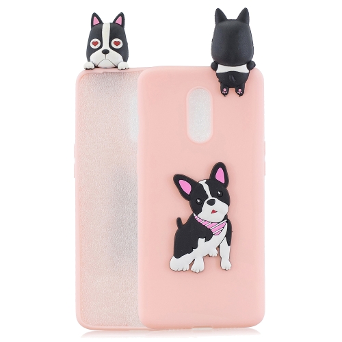 

For OnePlus 7 3D Cartoon Pattern Shockproof TPU Protective Case(Cute Dog)