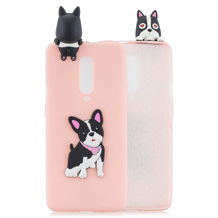 

For OnePlus 7 Pro 3D Cartoon Pattern Shockproof TPU Protective Case(Cute Dog)
