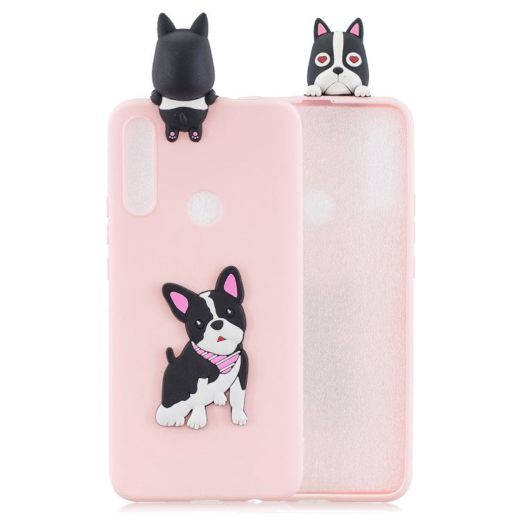 

For Huawei P Smart Z 3D Cartoon Pattern Shockproof TPU Protective Case(Cute Dog)