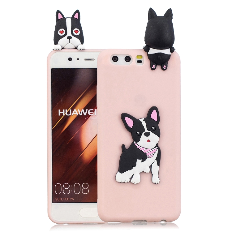 

For Huawei P10 3D Cartoon Pattern Shockproof TPU Protective Case(Cute Dog)