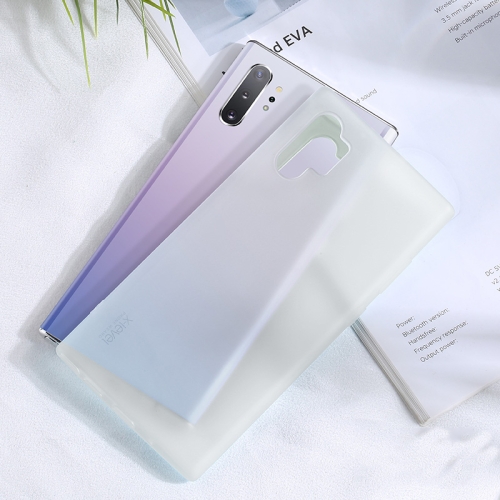 

For Galaxy Note10+ X-level Starsand Series Anti-fingerprint All-inclusive Case(Transparent White)