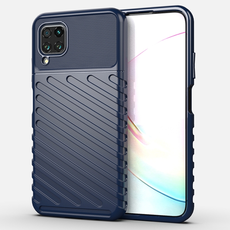 

For Huawei Nova 6 SE Thunderbolt Shockproof TPU Soft Case(Blue)