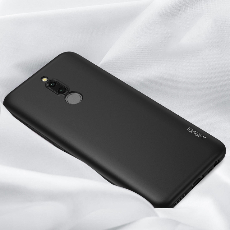 

For Xiaomi Redmi 8 X-level Guardian Series Ultra-thin All-inclusive Shockproof TPU Case(Black)